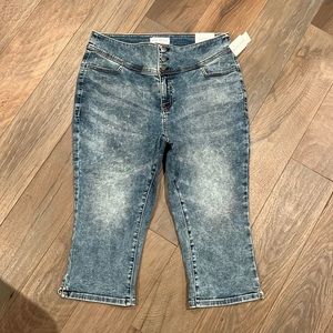 Cropped Jeggings High waist size 14